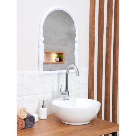 Mirror "Viva Hellas", snow-white color