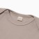 Body baby with long sleeve, gray color, height 80