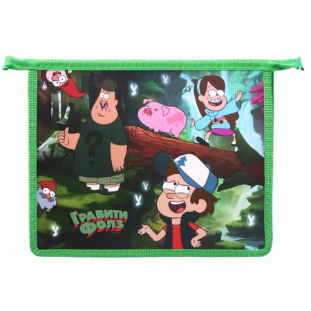 Folder d/notebooks A5 zipper on top plastic PM-A5-29, gravity farz-2