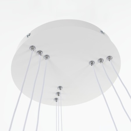 Suspended Citilux “duet” CL719650, 60x60x30 cm, 3x48.33W, led, white color-12