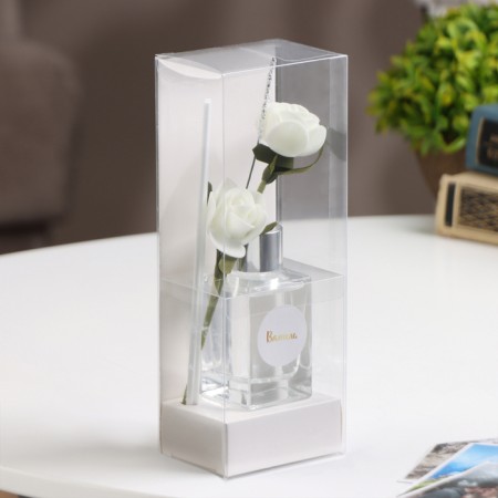 Aromatic diffuser with a “classic” flower, 50 ml, vanilla, “wealth of aroma”-2