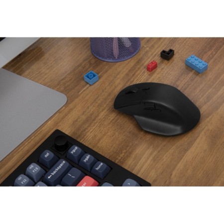 Ultra -light computer mouse Keychron M6, Pixart 3395, black-4