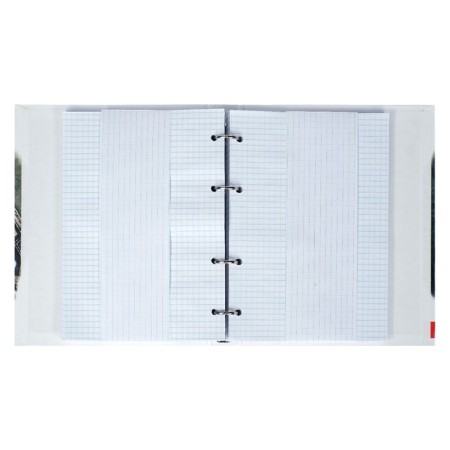 Notebook on rings, 160 sheets in the Cede Cede Cede, solid cover, glossy lamination, with a replaceable block-1