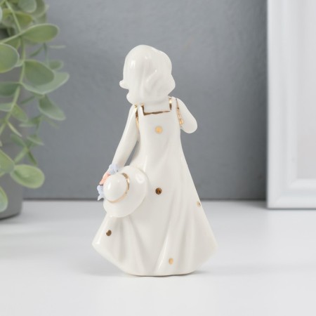 Souvenir Ceramics "Baby with a hat" 11x6x3 cm-3