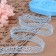 Capricon lace, 15 mm × 10 ± 1 m, blue color No. 19