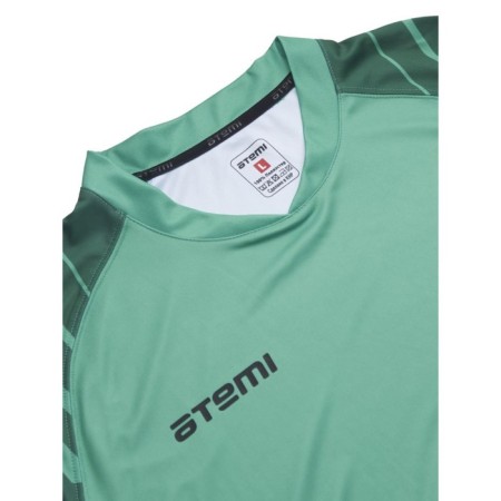 Hittar T-shirt with long sleeves ATEMI AGKL-001SS23-MNT, mint color, size L-3