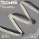 Decorative braid "Chanel", 8 mm, 10 ± 1 m, beige color