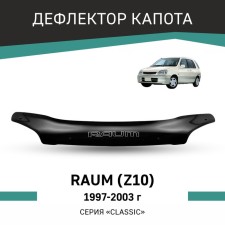 Defly hood deflector for Toyota Raum (Z10), 1997-2003