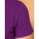 Male T -shirt, size 46, purple color