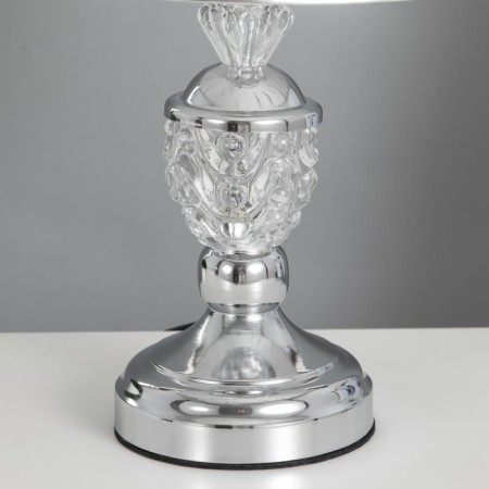 Table lamp "Aurika" 1x40W E27 220V silver 25x25x40 cm Risalux-3