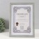 Photo frame Plastic format A4 "Double Spit" Gray 23.4x32.1x1.1 cm