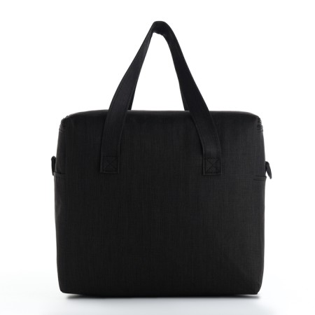 Thermosuma with lightning, external pocket, 10 l, black color-1