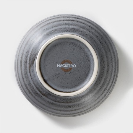 Porcelain bowl Magistro Urban, 260 ml, D = 12 cm, color gray color-3