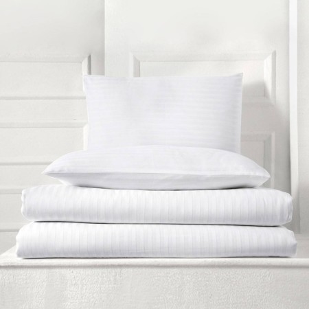 Supply striped, size 160x220 cm, white color-1
