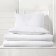 Supply striped, size 160x220 cm, white color
