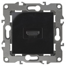 ROSET HDMI, IP20, ERA12, black