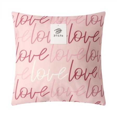 Pillowess Decorative Ethel "Love" 40x40 cm, polyester, velor-4