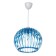 Lamp Bayerlux 6330/1, 1he27 15W, blue 31x24+60 cm