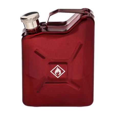 Flaw for alcohol and water "Canister", stainless steel, gift, army, 150 ml-1