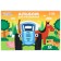 Album for drawing on gluing, A4, 32 sheets, blue tractor