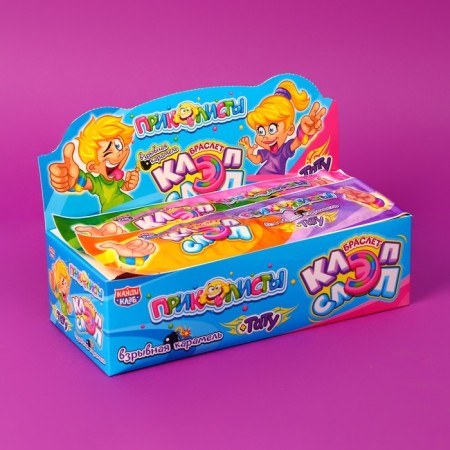 Caramel is explosive with a tattoo “Podkolists. CLEP SLEP Bracelet »Assorted, 1 g