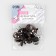 Magnetic buttons, d = 18 mm, 10 pcs, black color