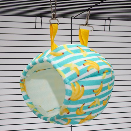 Suspended tunnel-house "bananas", 18 x 14 x 14 cm-4
