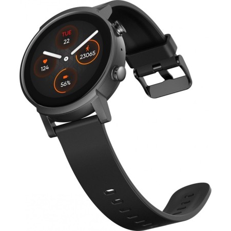 Smart hours Ark Mobvoi Ticwatch E3 0.727mm 1.3 "TFT Corp. Black brushed damp.: 22mm 1075687-4