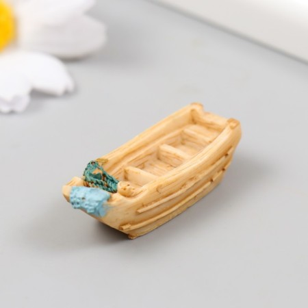 Figure for Florarium Polystone "Fish Boat" 4.5x2x1.5 cm