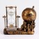 Sanding clock "Mir", souvenir, 16 x 9 x 14 cm
