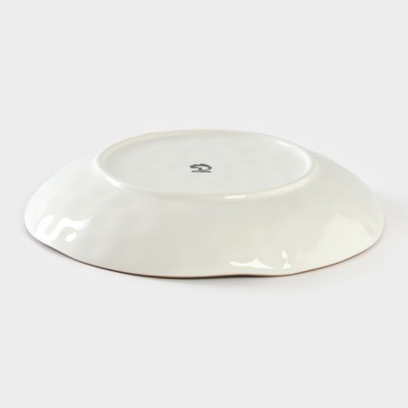 Porcelain Porcelain Deep shade "Cosmos", 550 ml, D = 21.5 cm, blue color-2