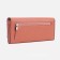 Women's wallet on magnets, pink color