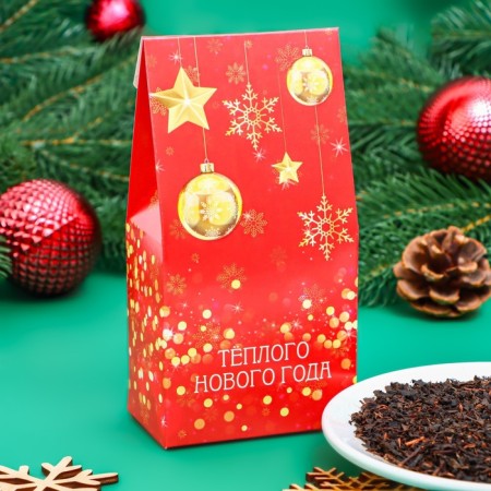 Black tea "Warm New Year!", 50 g-1