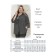 Female shirt, size 58, black color