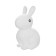 Night -bearing "Bunny" LED from 3xlr44 batteries is white 8x11x14 cm