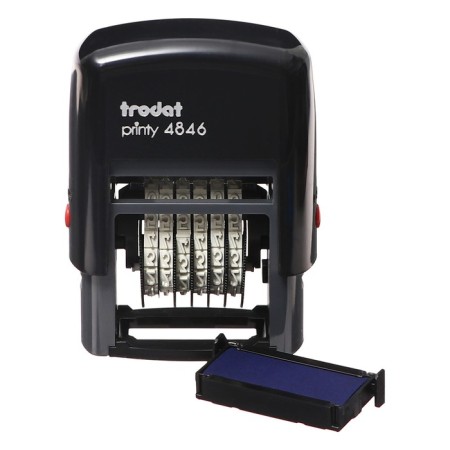 Automatic numbering number Trodat Printy 4846, font 4 mm, 6 discharges-4