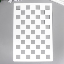 Plastic stencil 