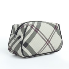 Lightning cosmetic bag, beige color