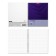 A notebook of 60 sheets in a cage on a spiral Erichkrause Duotone Next, cover coated cardboard, hard substrate, offset unit, white 100%, mix