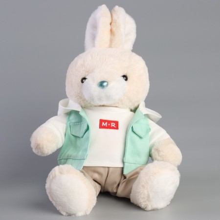 Soft toy "Little Friend", a bunny in a suit-2