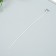 Fitter for a candle cotton, white metal 20 cm