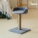 A column-bungee with a sunbed, 35 x 35 x 55 cm, gray