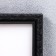 Photo frame plastic L-2 21x30 cm black (plastic screen)