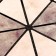 Self -adhesive panel 30*30cm soft, brown triangles