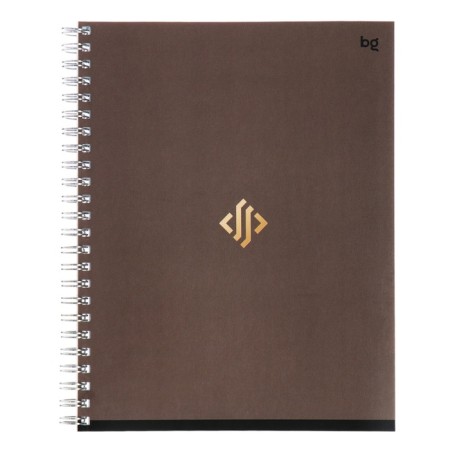 Notebook of 48 sheets, in a cage, on the crest "Monocolor Classics", cover shaking cardboard, VD-smoke, mix-5