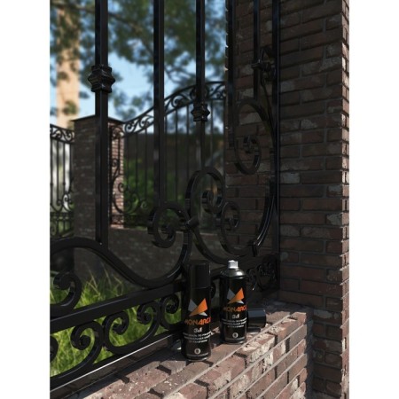 Soil-enamel in rust 3B1 aerosol Monarca 520 ml, Ral9005 Black glossy-6