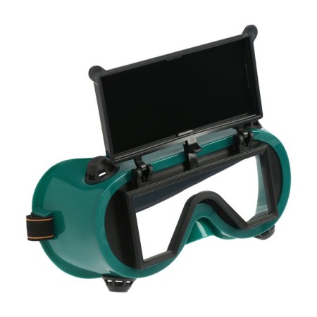 Protective tundra glasses, square, with darkened glasses-1