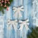 Christmas tree decoration "Balt - Shine" (set 3 pcs) 9x10 cm, silver