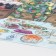 Napkin Serving kitchen shade "Capybara - New Year's dinner", desktop, 26 × 41 cm