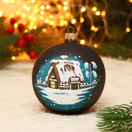 Ball "House" 9.5 cm mix-5